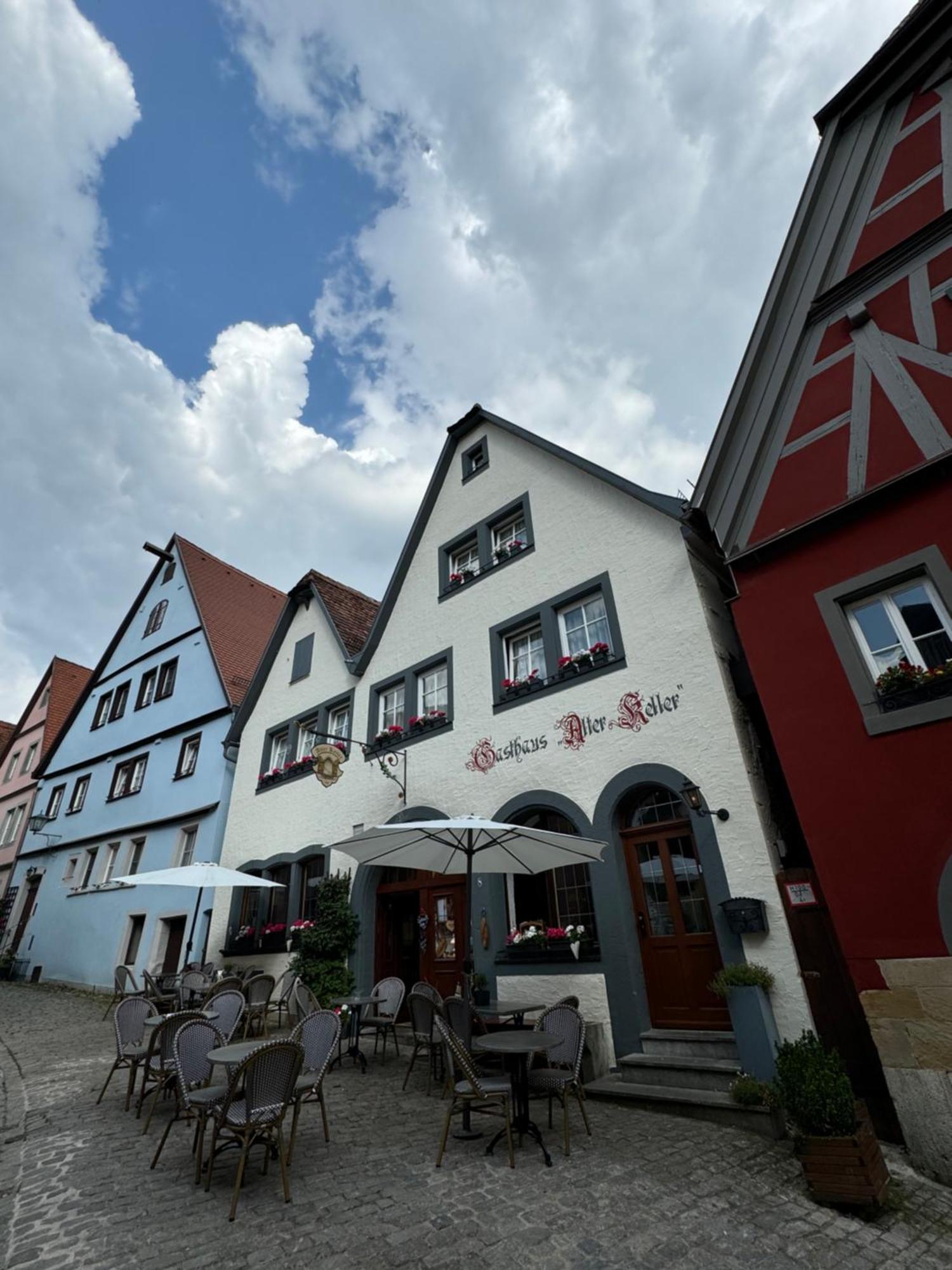 Gaestehaus Alter Keller Rothenburg ob der Tauber Kültér fotó